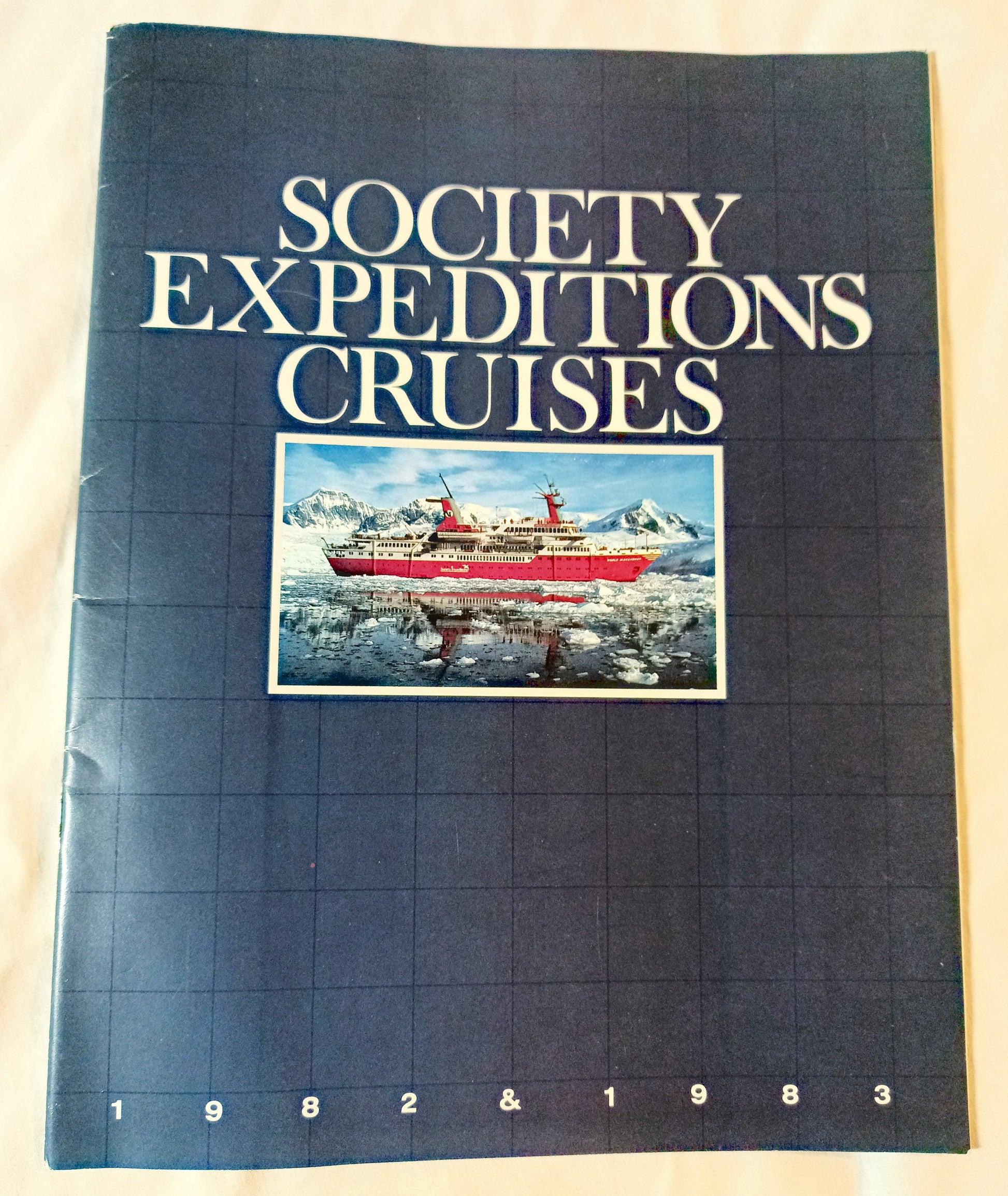 Society Expeditions Cruises ms World Discoverer 1982-83 Brochure - TulipStuff
