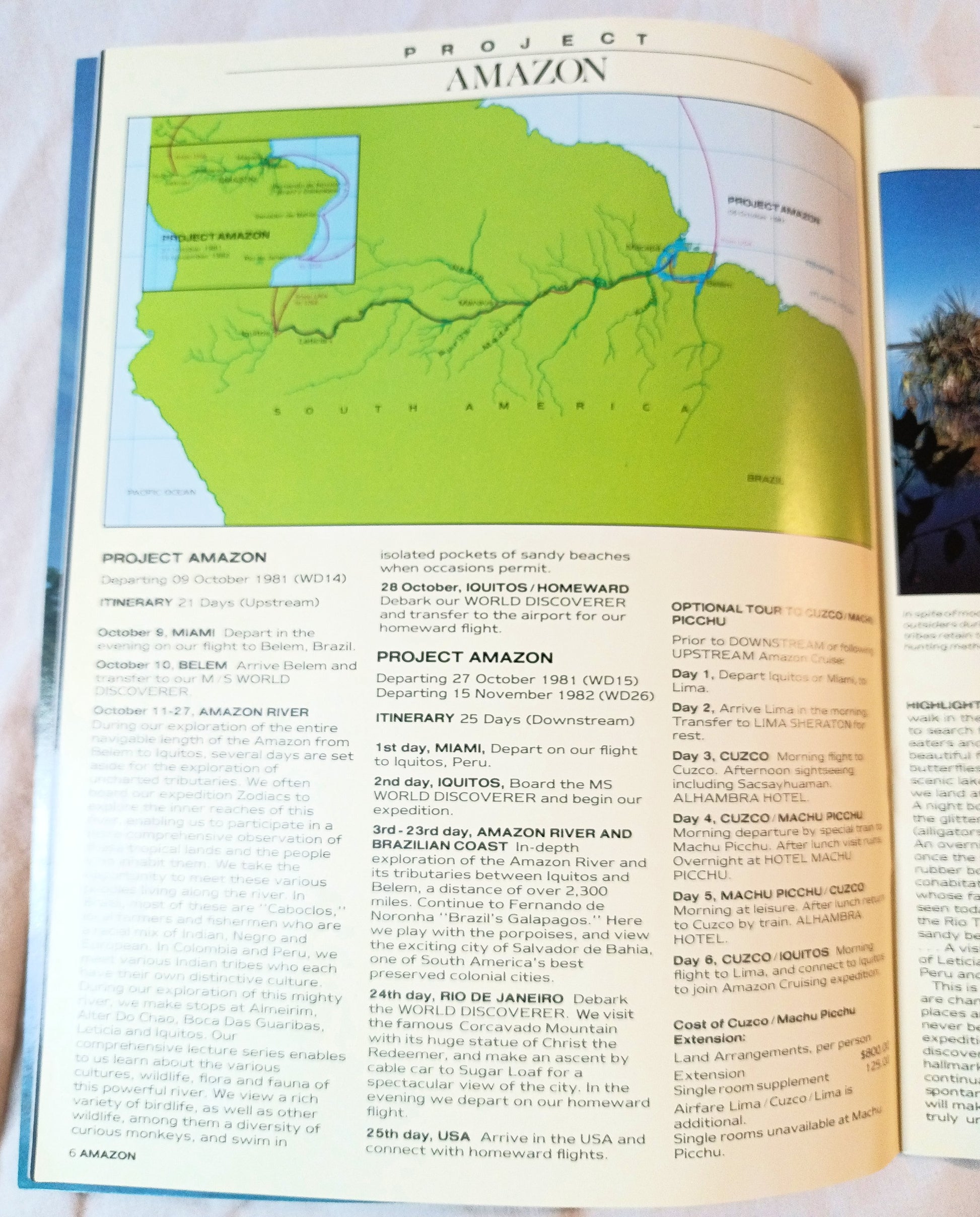 Society Expeditions Cruises ms World Discoverer 1982-83 Brochure - TulipStuff