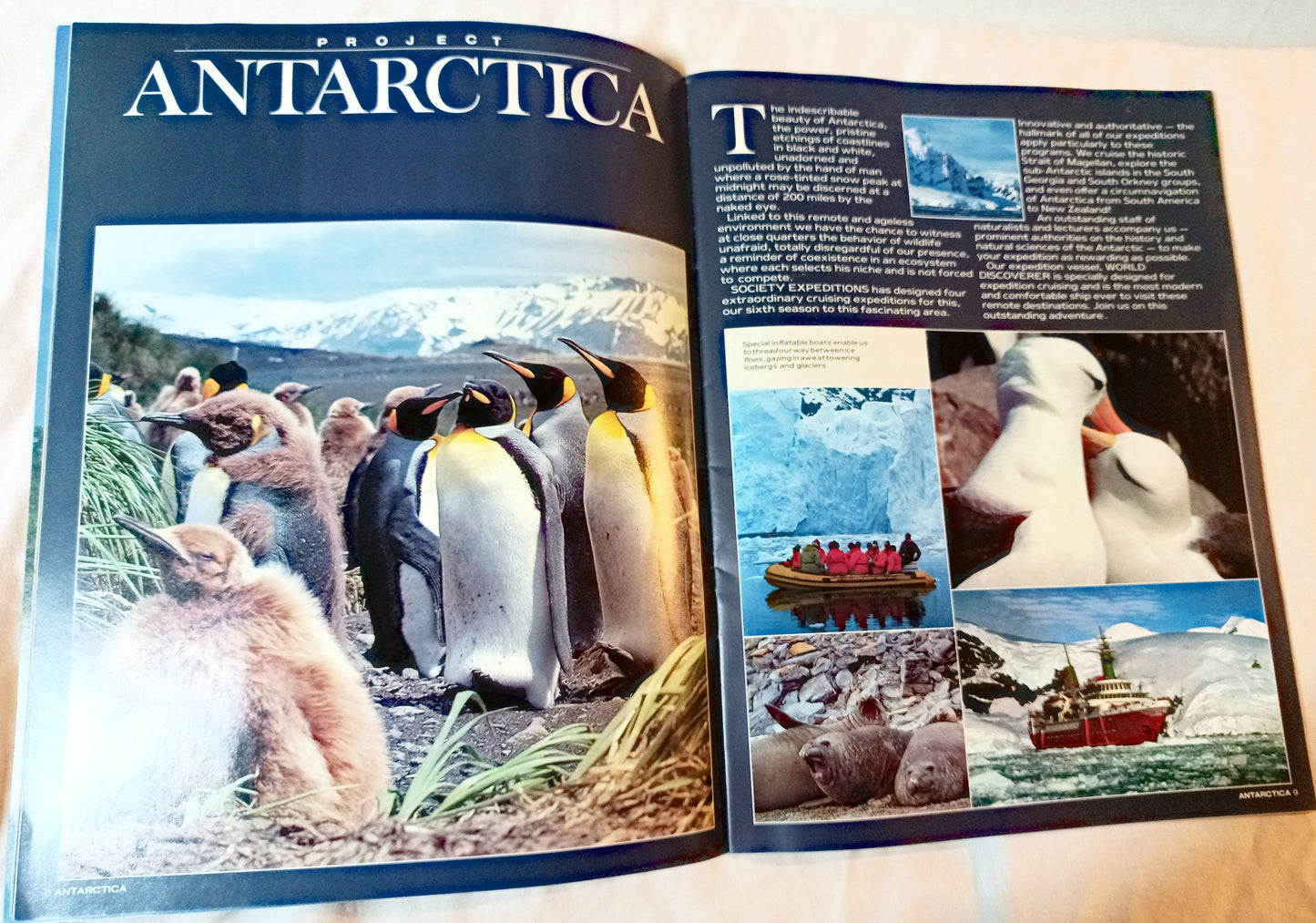 Society Expeditions Cruises ms World Discoverer 1982-83 Brochure - TulipStuff