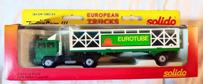 Solido 3503 Renault Saviem Fardier Truck Eurotube Toner Gam III 1982 - TulipStuff