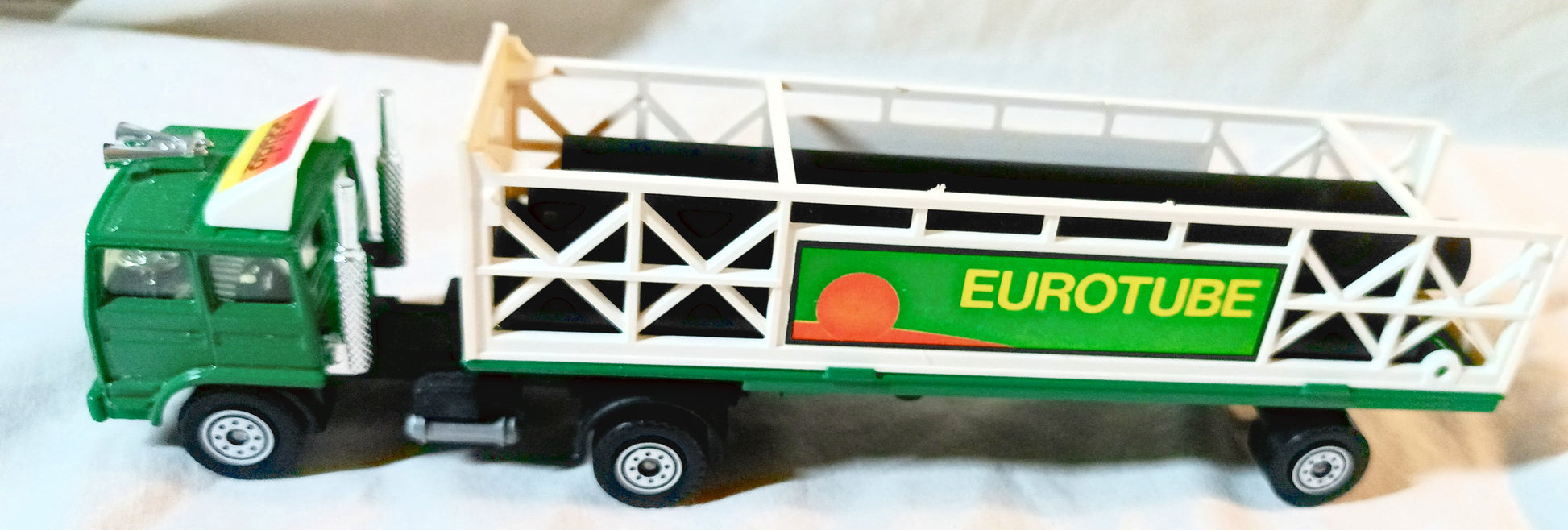 Solido 3503 Renault Saviem Fardier Truck Eurotube Toner Gam III 1982 - TulipStuff
