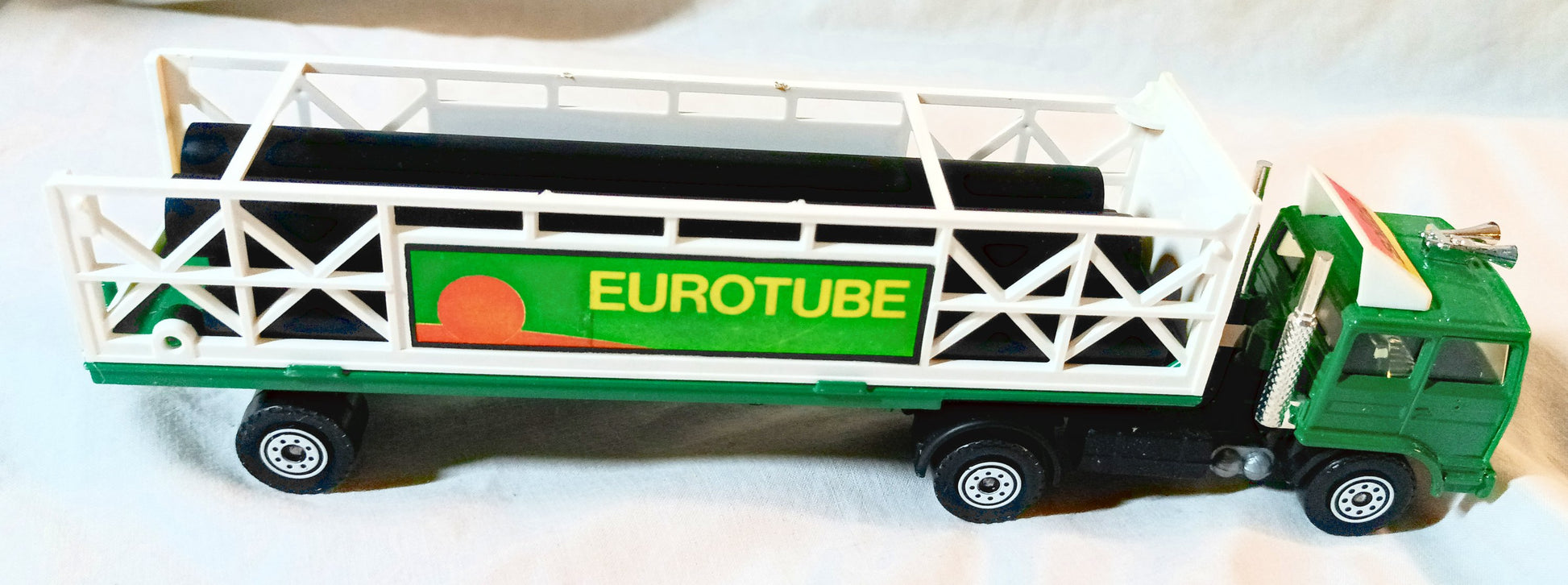 Solido 3503 Renault Saviem Fardier Truck Eurotube Toner Gam III 1982 - TulipStuff
