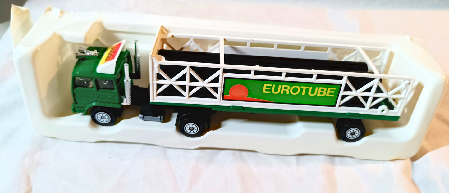 Solido 3503 Renault Saviem Fardier Truck Eurotube Toner Gam III 1982 - TulipStuff