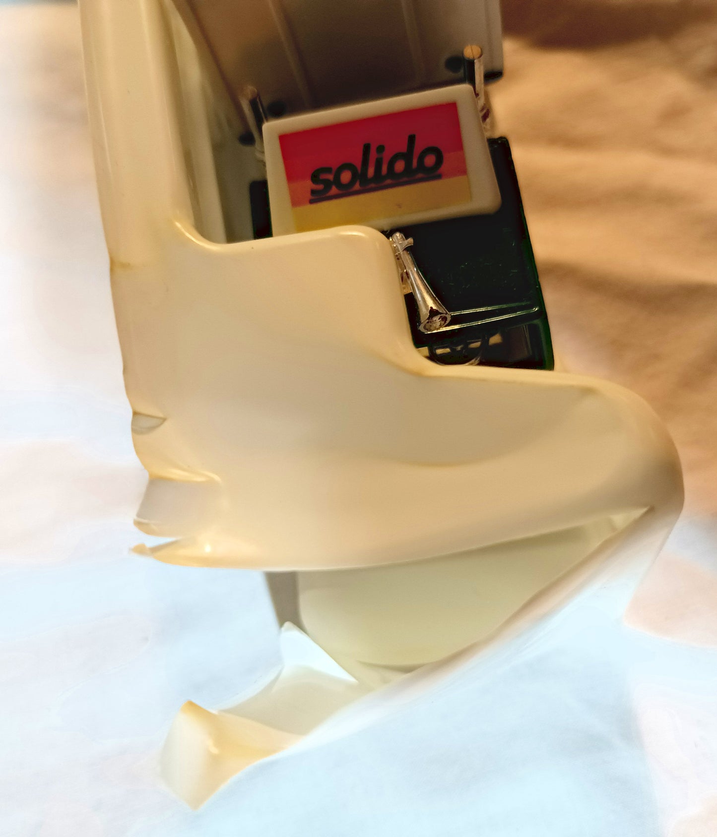 Solido 3503 Renault Saviem Fardier Truck Eurotube Toner Gam III 1982 - TulipStuff