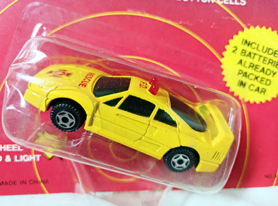 Soma Sound ’N Light F.D. Rescue Ferrari F40 Fire Dept No. 357 1990 - TulipStuff