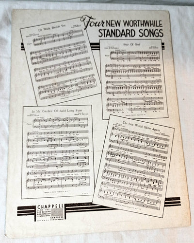 Song Of Norway Operetta Edvard Grieg Strange Music Sheet Music 1944 - TulipStuff