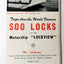 Soo Locks Sightseeing Motorship Lockview Sault Ste Marie Brochure 1950's - TulipStuff