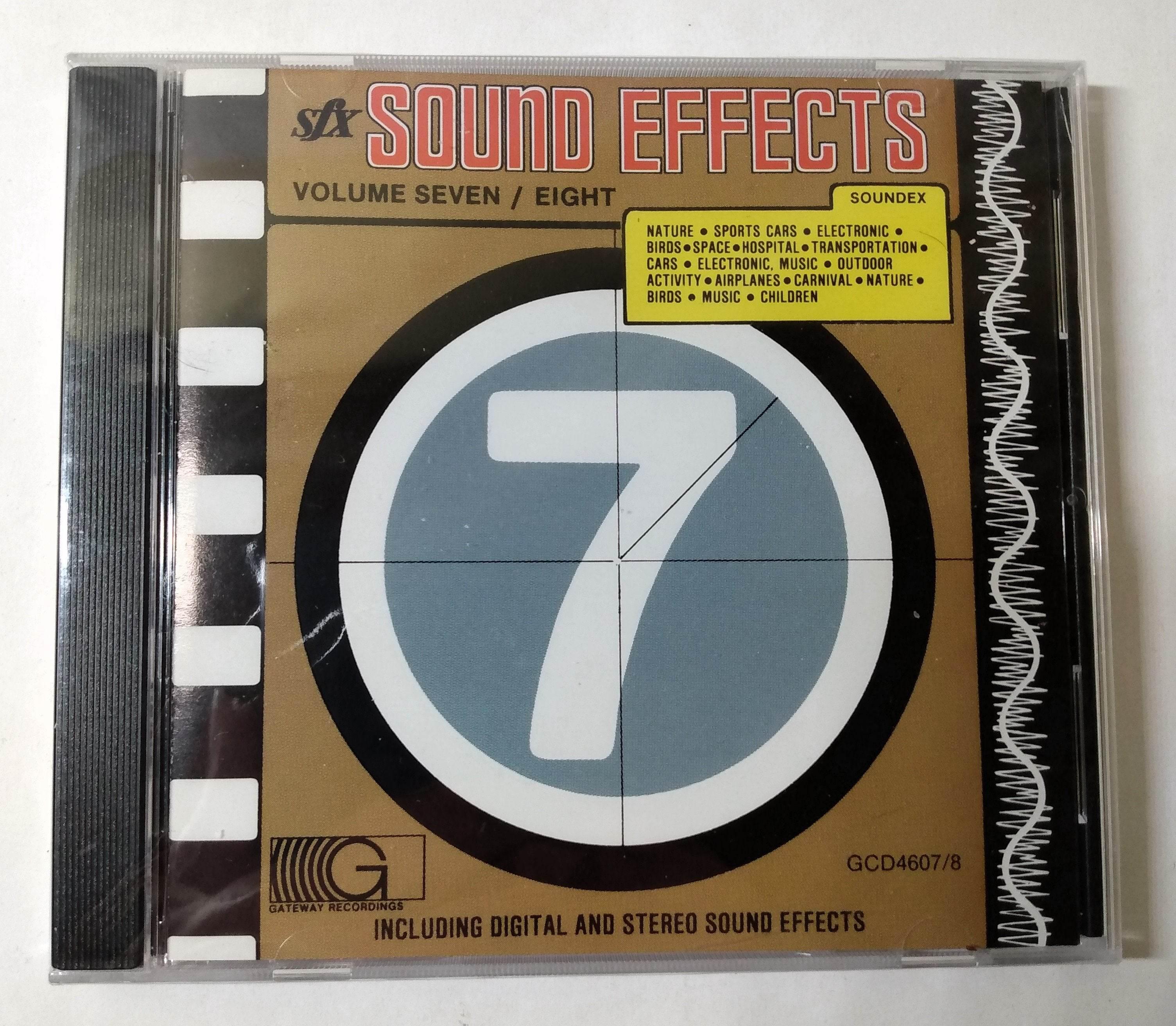 Gateway SFX Sound Effects Library Volume Seven/Eight CD 1992 – TulipStuff