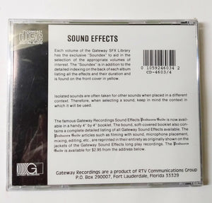 Gateway SFX Sound Effects Library Volume Three/Four 1992 - TulipStuff