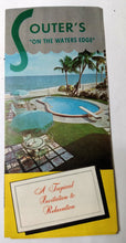 Load image into Gallery viewer, Souter&#39;s Resort Lauderdale-By-The-Sea Florida Early 1960&#39;s Brochure - TulipStuff
