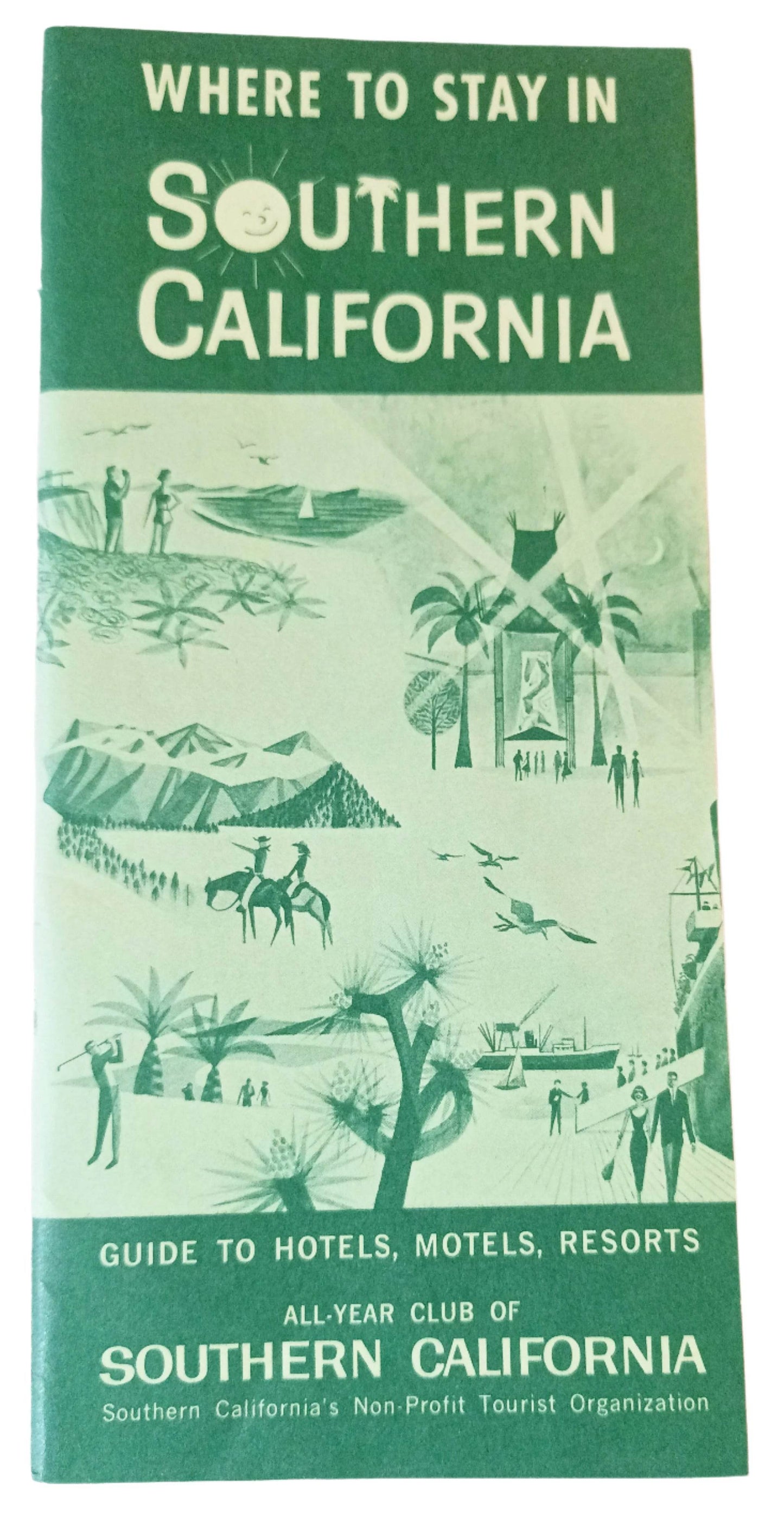 Where To Stay In Southern California Guide To Hotels Motels Resorts 1964 - TulipStuff