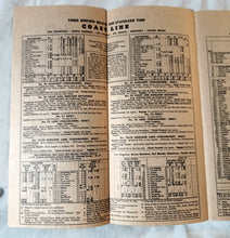 Load image into Gallery viewer, Southern Pacific Coast Line San Joaquin Valley Timetables April 1954 - TulipStuff
