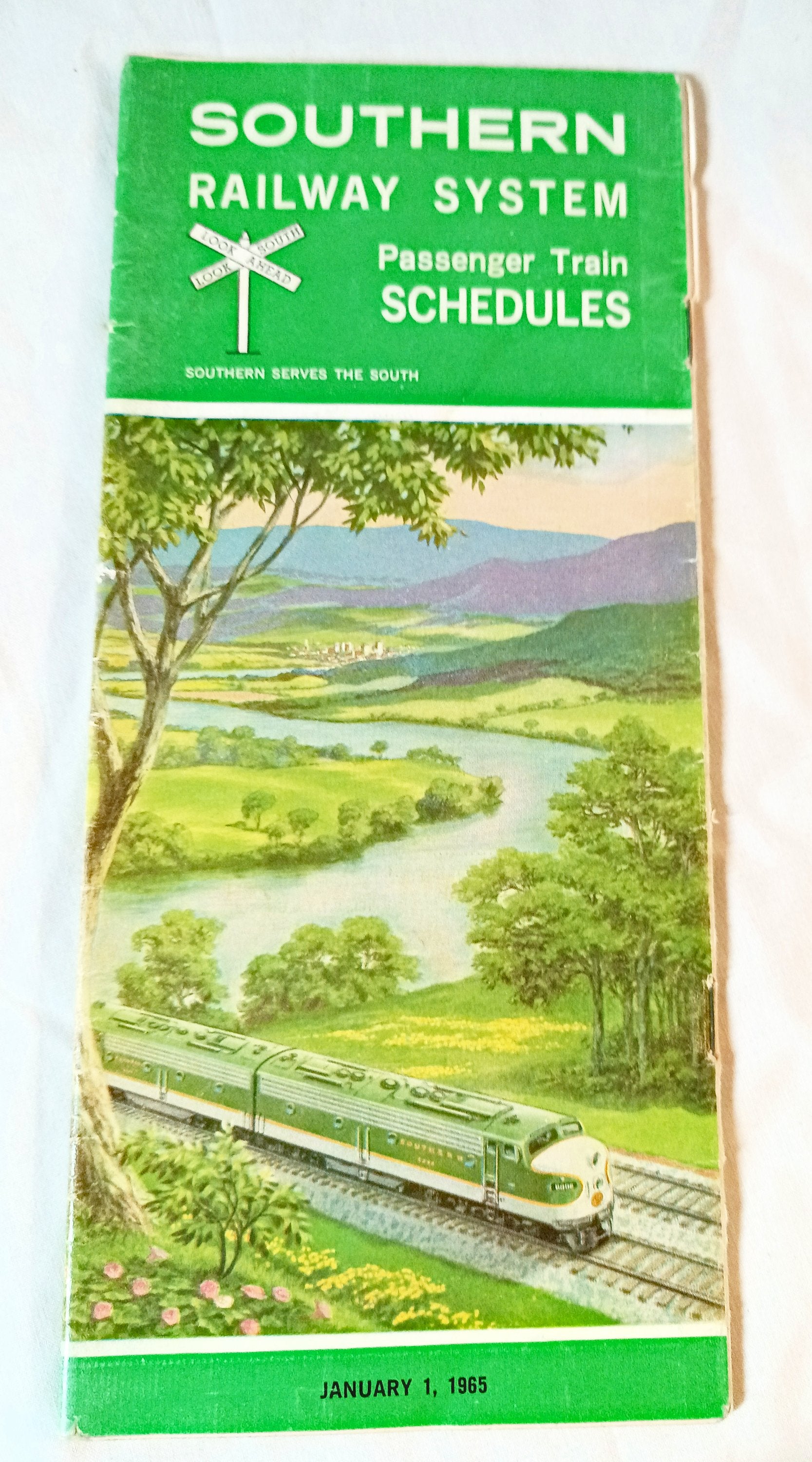 Southern Railway System Passenger Train Schedules 1965 - TulipStuff