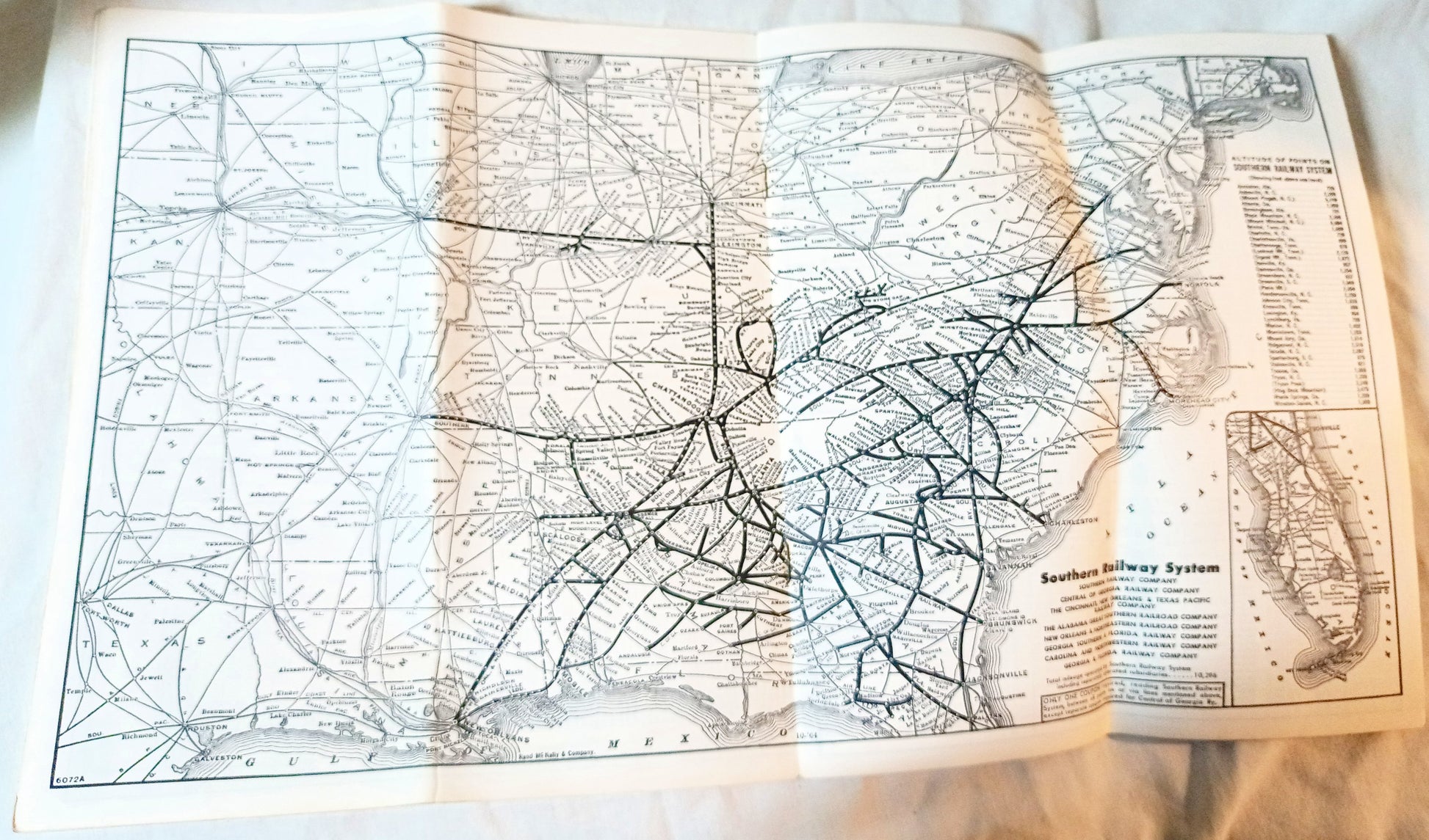 Southern Railway System Passenger Train Schedules 1965 - TulipStuff