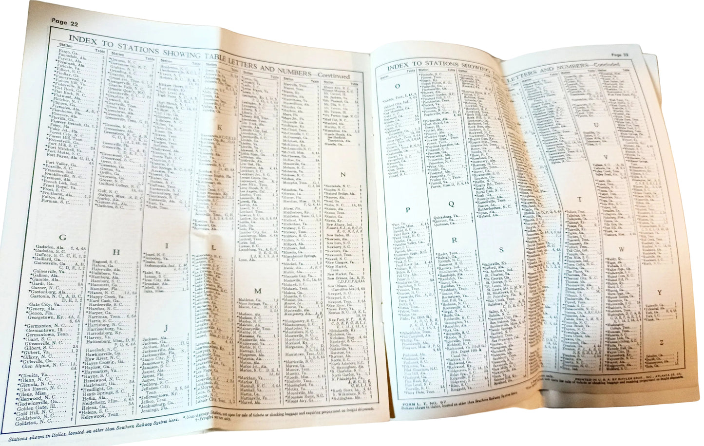 Southern Railway System Passenger Train Schedules 1965 - TulipStuff