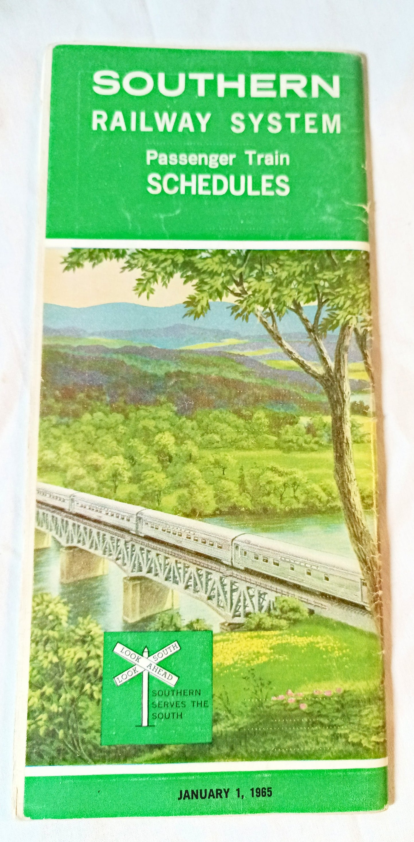 Southern Railway System Passenger Train Schedules 1965 - TulipStuff