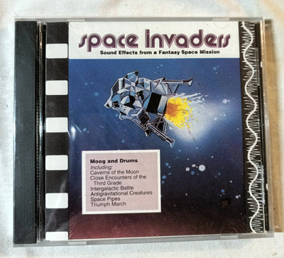 Space Invaders - Sound Effects From A Fantasy Space Mission CD 1991 - TulipStuff