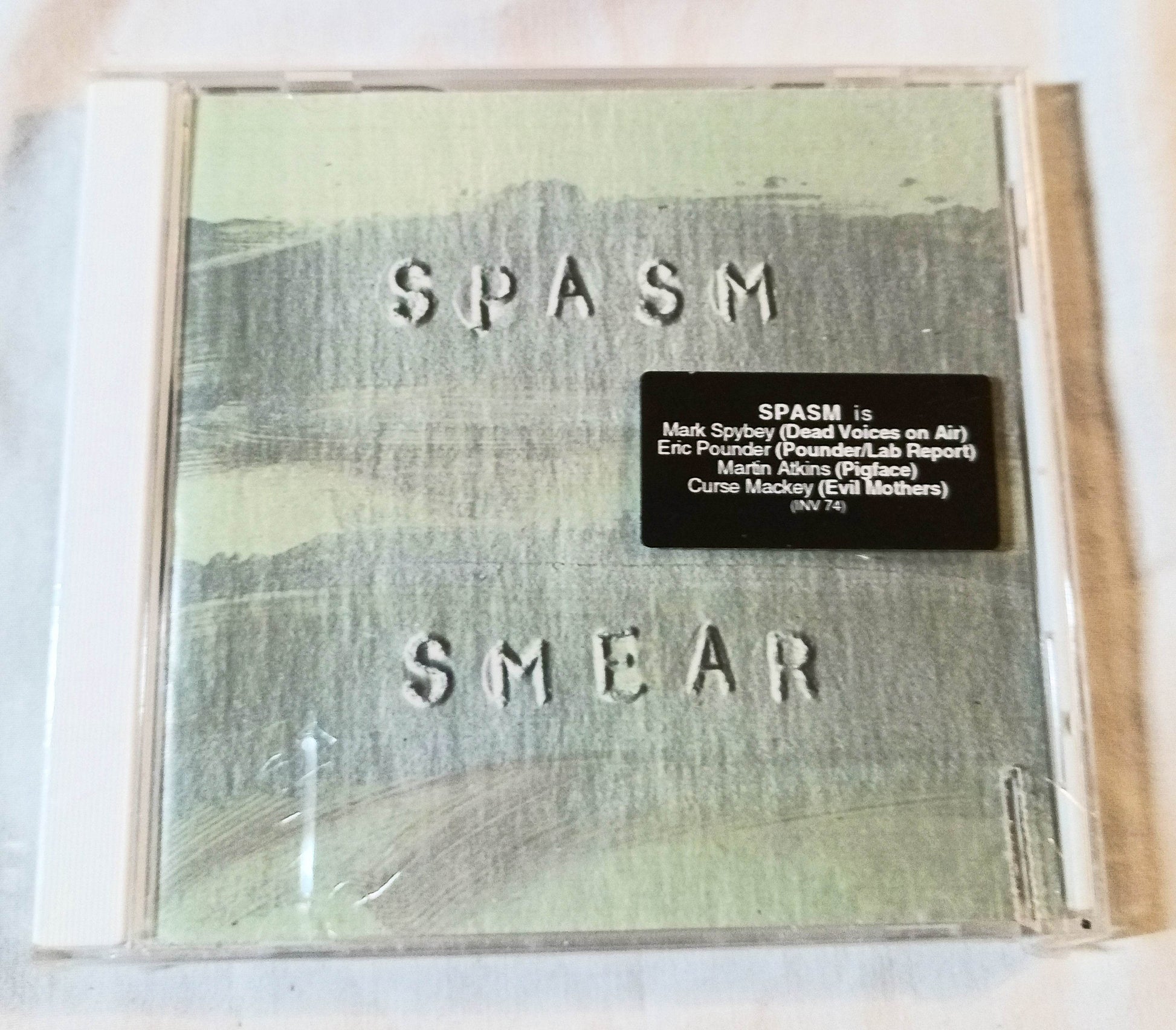 Spasm Smear Industrial Noise Album CD Invisible 1997 - TulipStuff