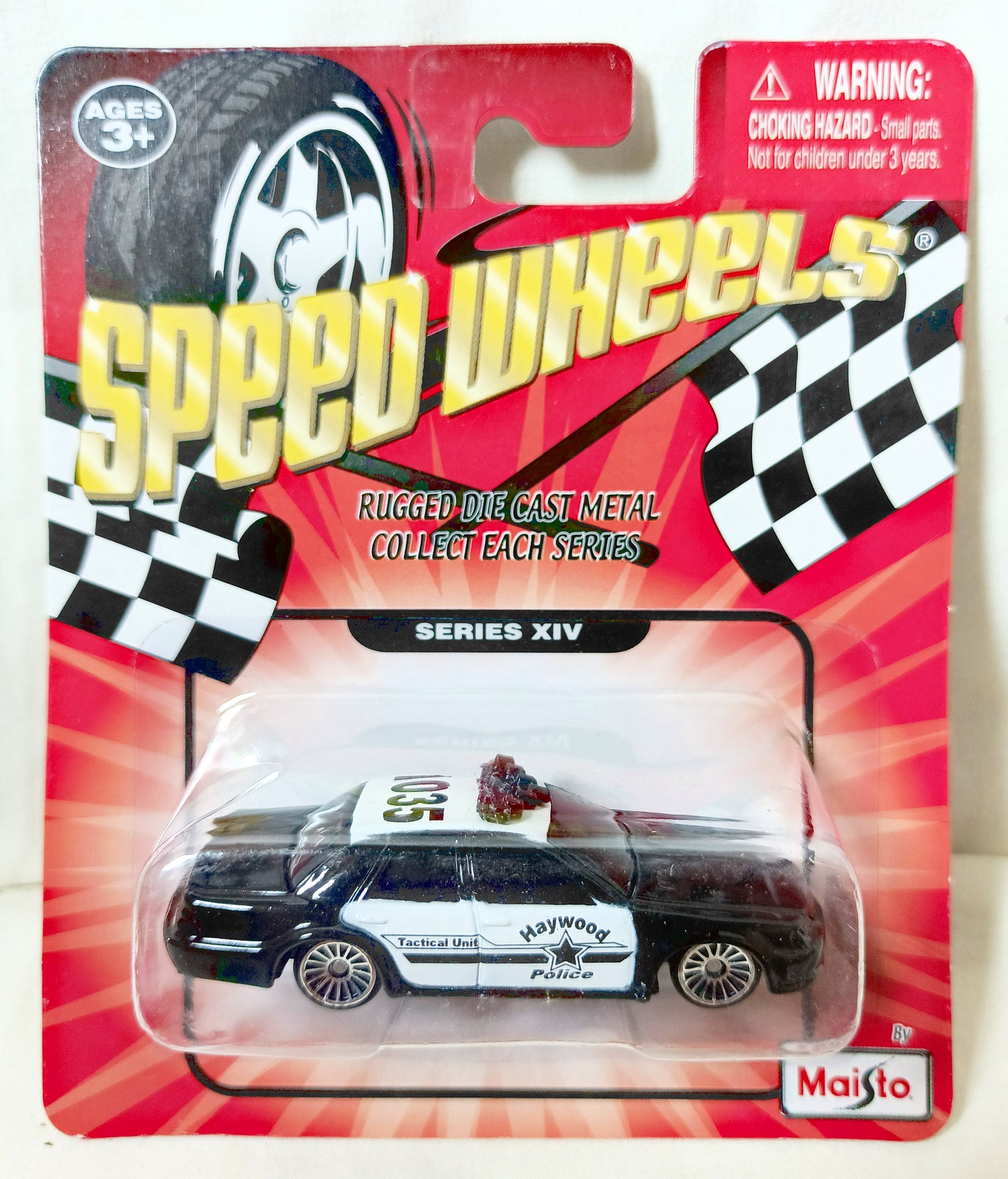 Maisto Speed Wheels Ford Interceptor Haywood Police Car 2010 - TulipStuff