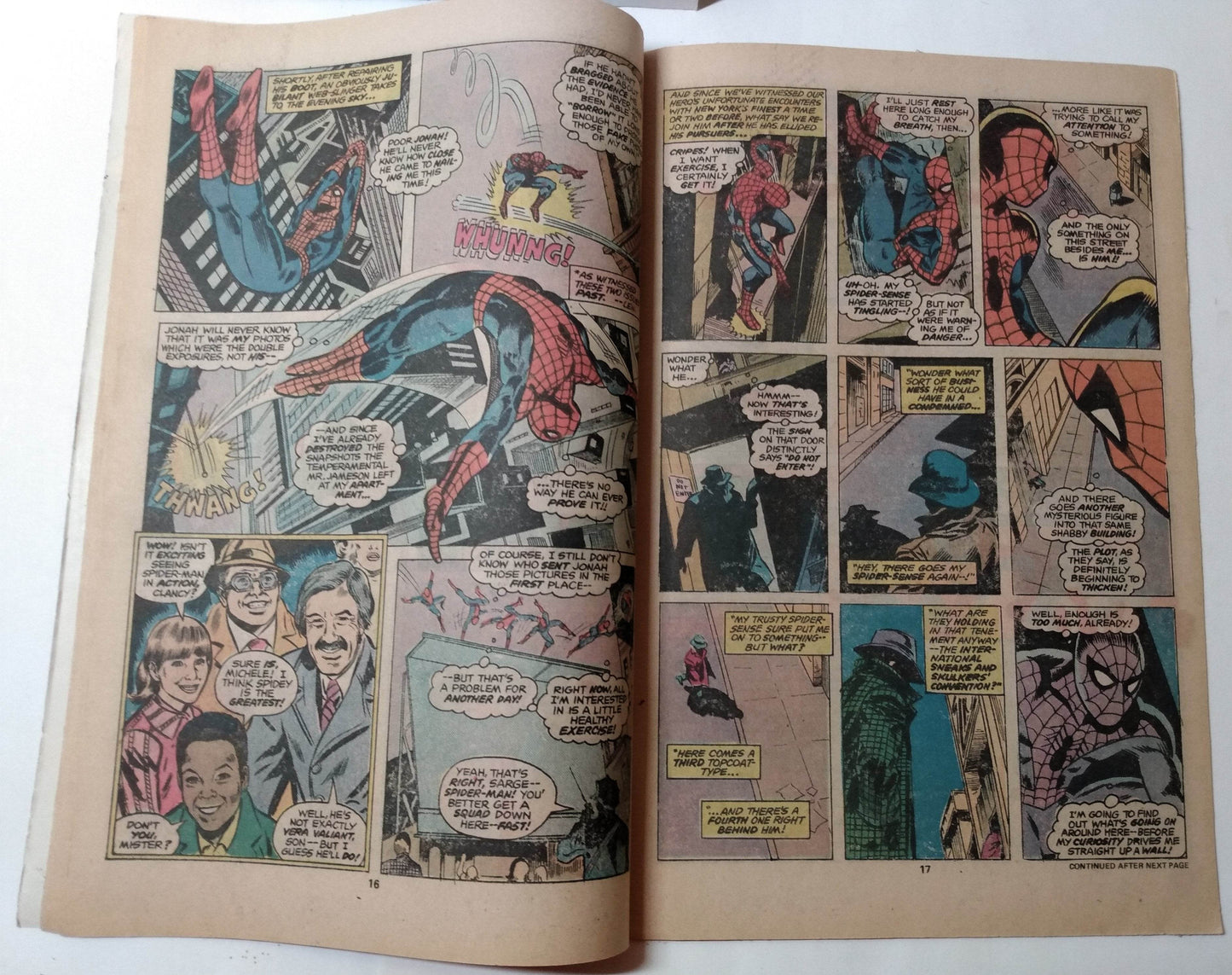 The Amazing Spiderman 169 Marvel Comics June 1977 Confrontation - TulipStuff