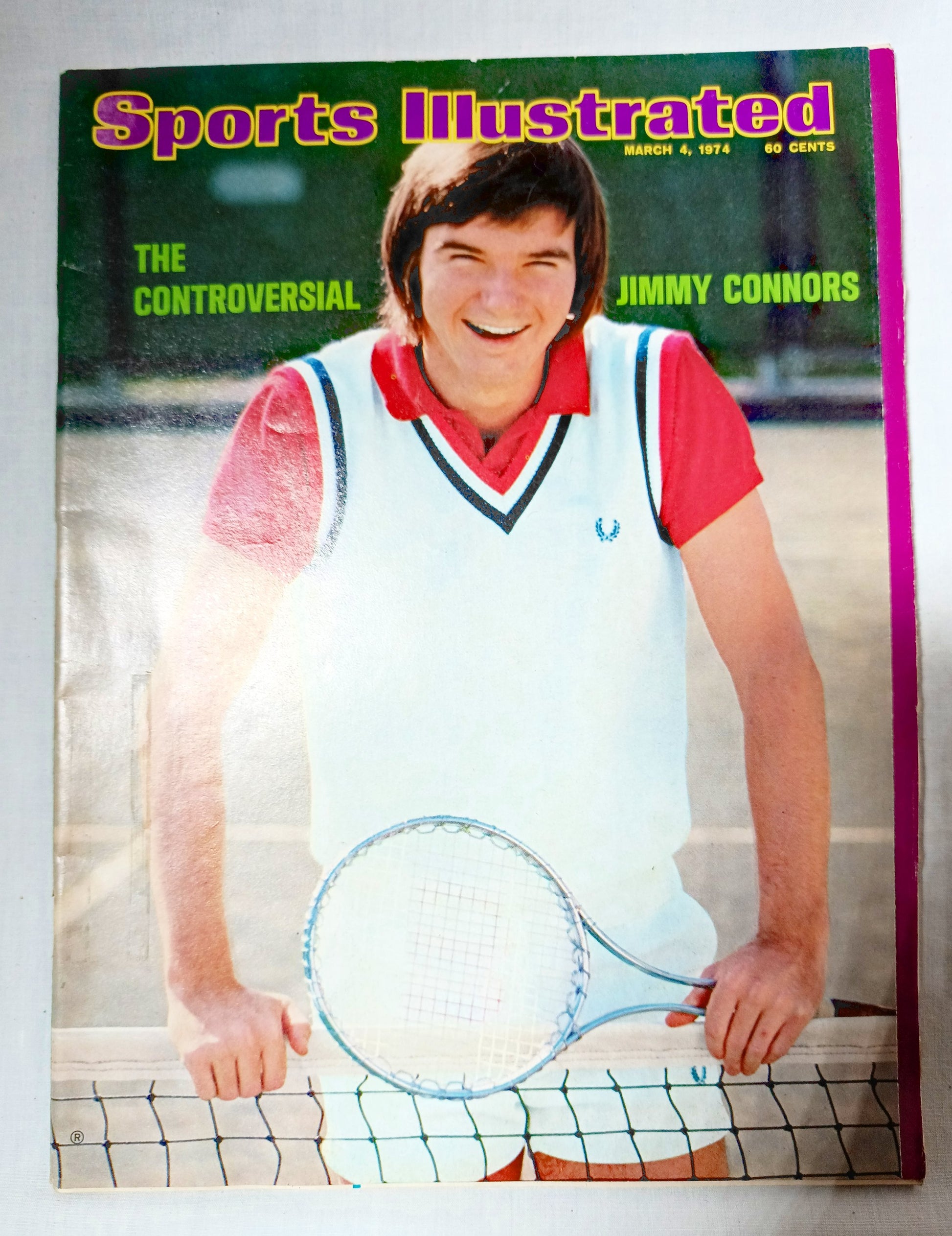 Sports Illustrated March 4th 1974 Jimmy Connors Chris Evert Sam Snead - TulipStuff
