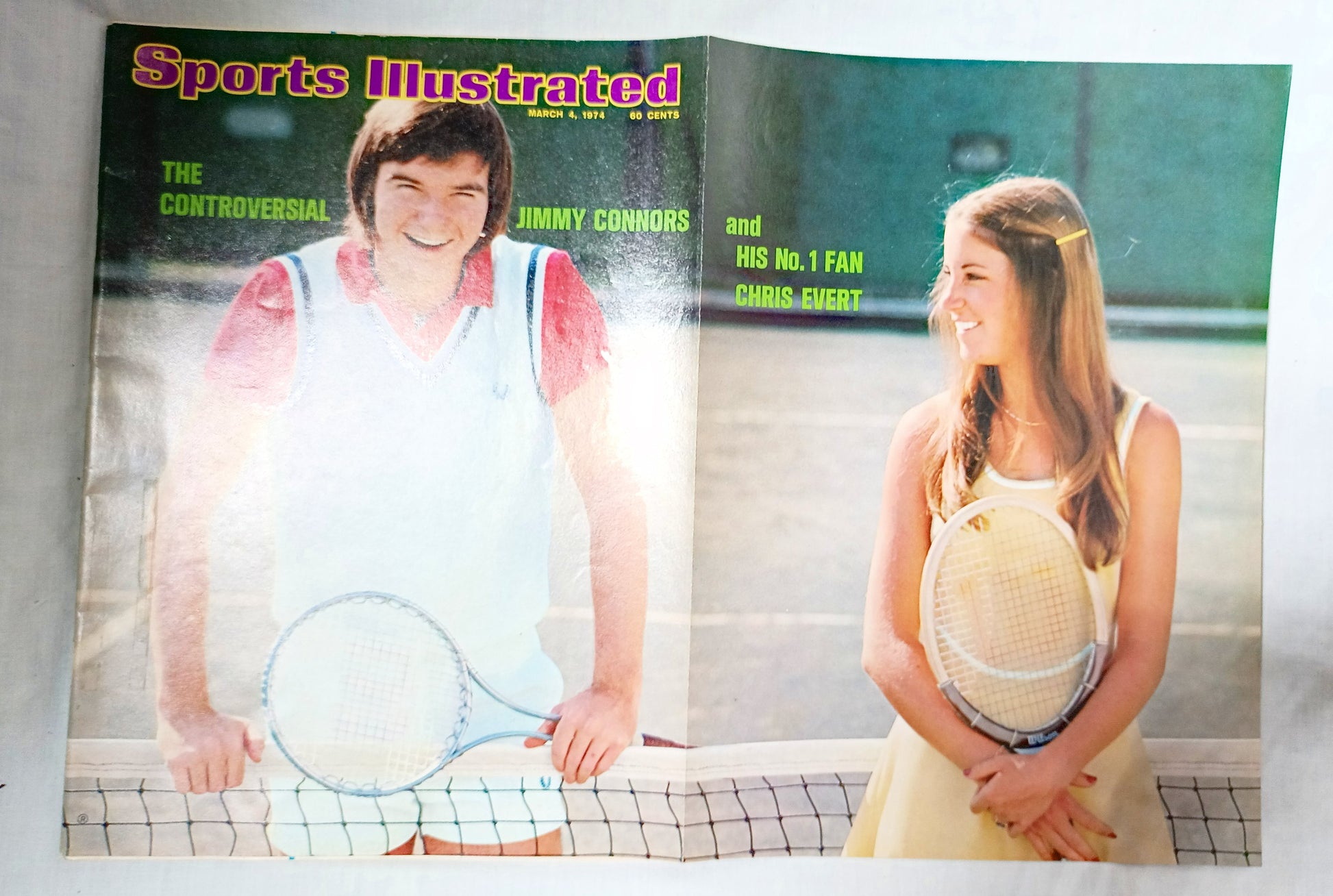 Sports Illustrated March 4th 1974 Jimmy Connors Chris Evert Sam Snead - TulipStuff