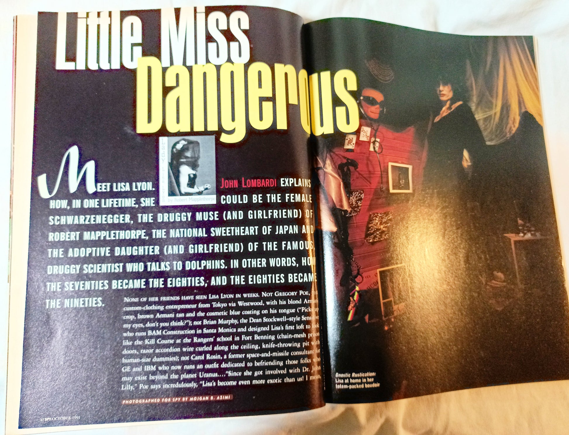 Spy Magazine Oct 1991 5th Anniv Issue Leno Kennedy Babies Comic Spy100 - TulipStuff