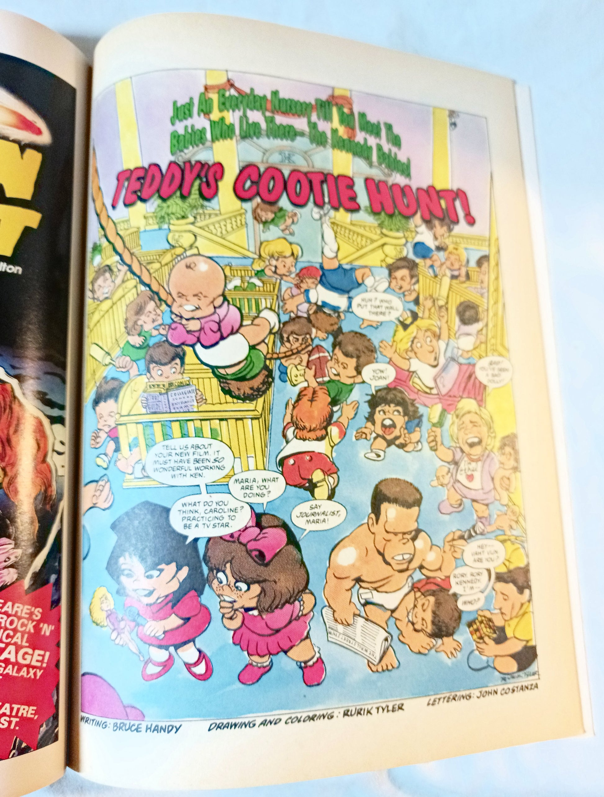 Spy Magazine Oct 1991 5th Anniv Issue Leno Kennedy Babies Comic Spy100 - TulipStuff