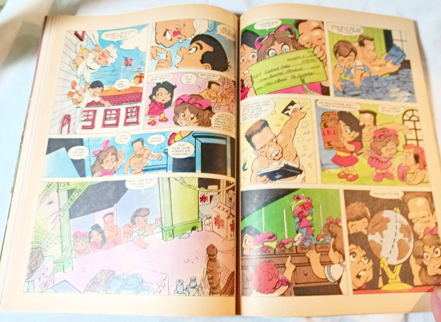 Spy Magazine Oct 1991 5th Anniv Issue Leno Kennedy Babies Comic Spy100 - TulipStuff