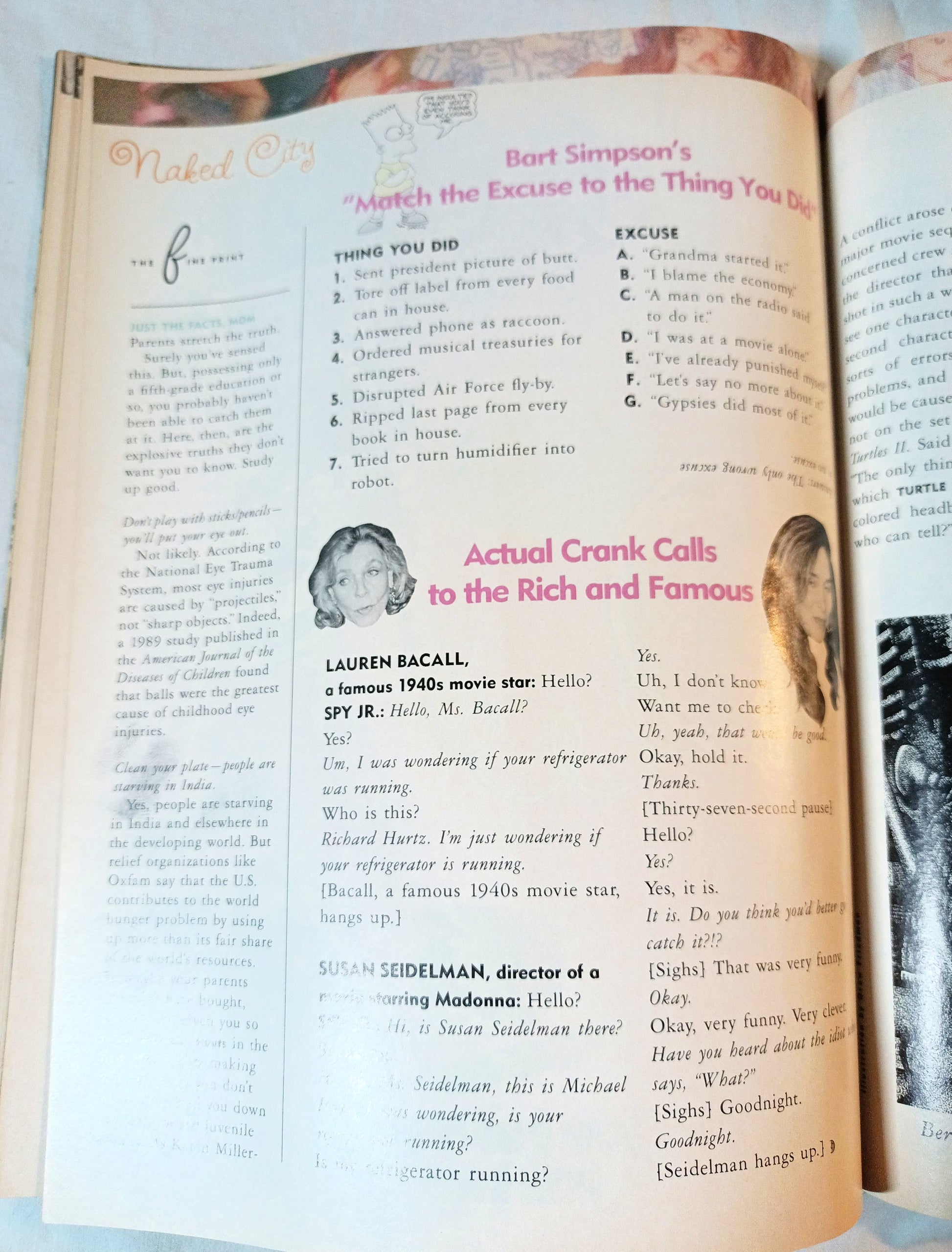 Spy Magazine February 1991 Bart Simpson Yuppie Scum Donald Trump - TulipStuff