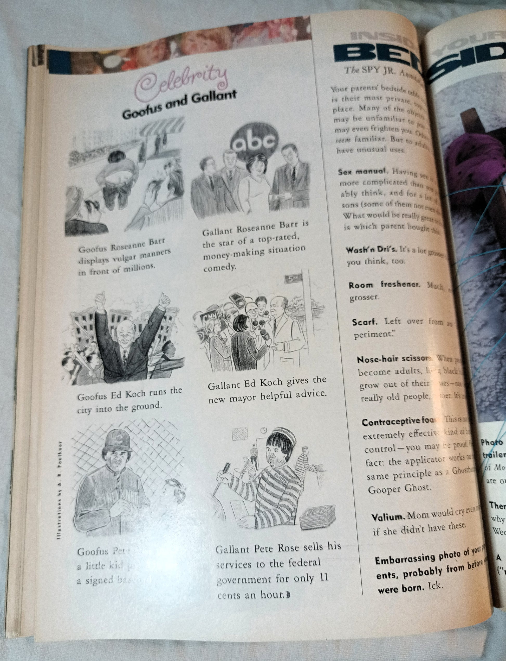 Spy Magazine February 1991 Bart Simpson Yuppie Scum Donald Trump - TulipStuff