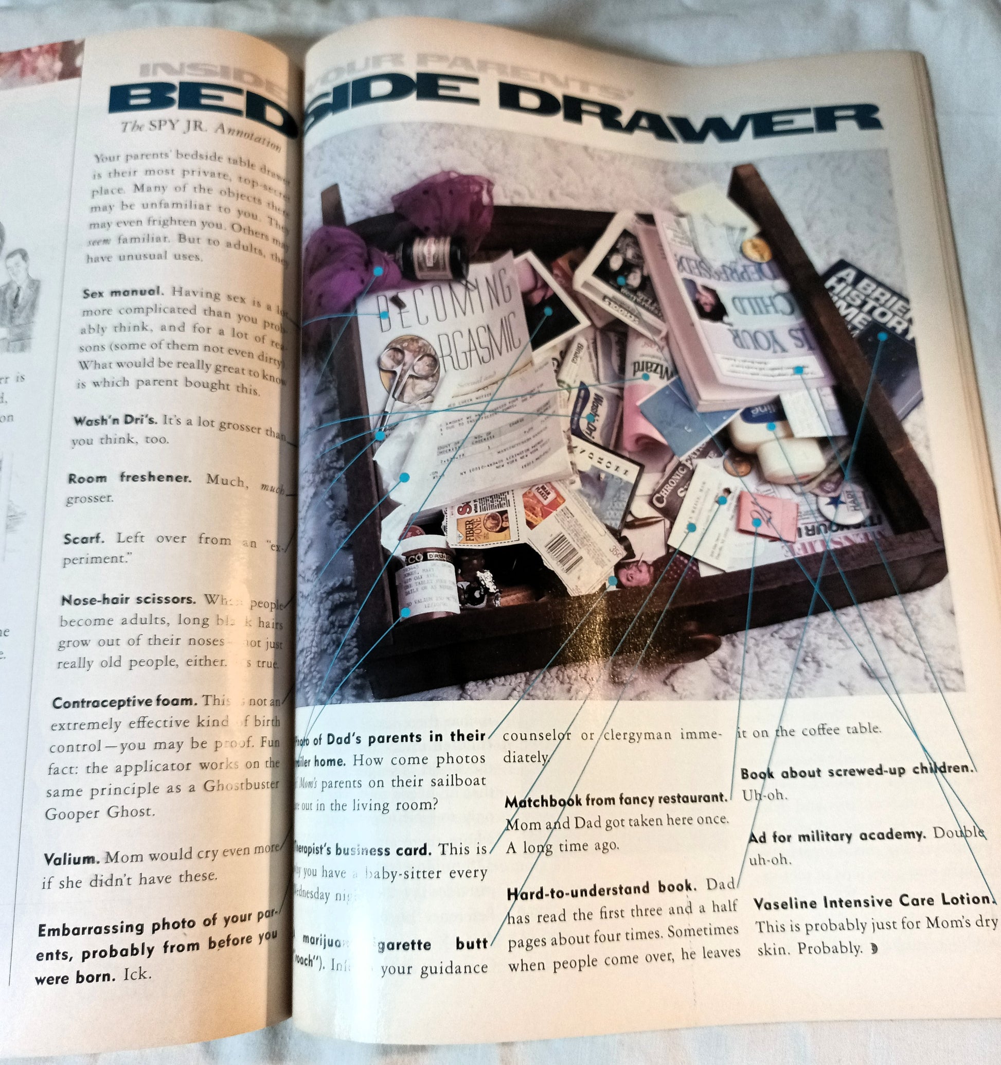 Spy Magazine February 1991 Bart Simpson Yuppie Scum Donald Trump - TulipStuff