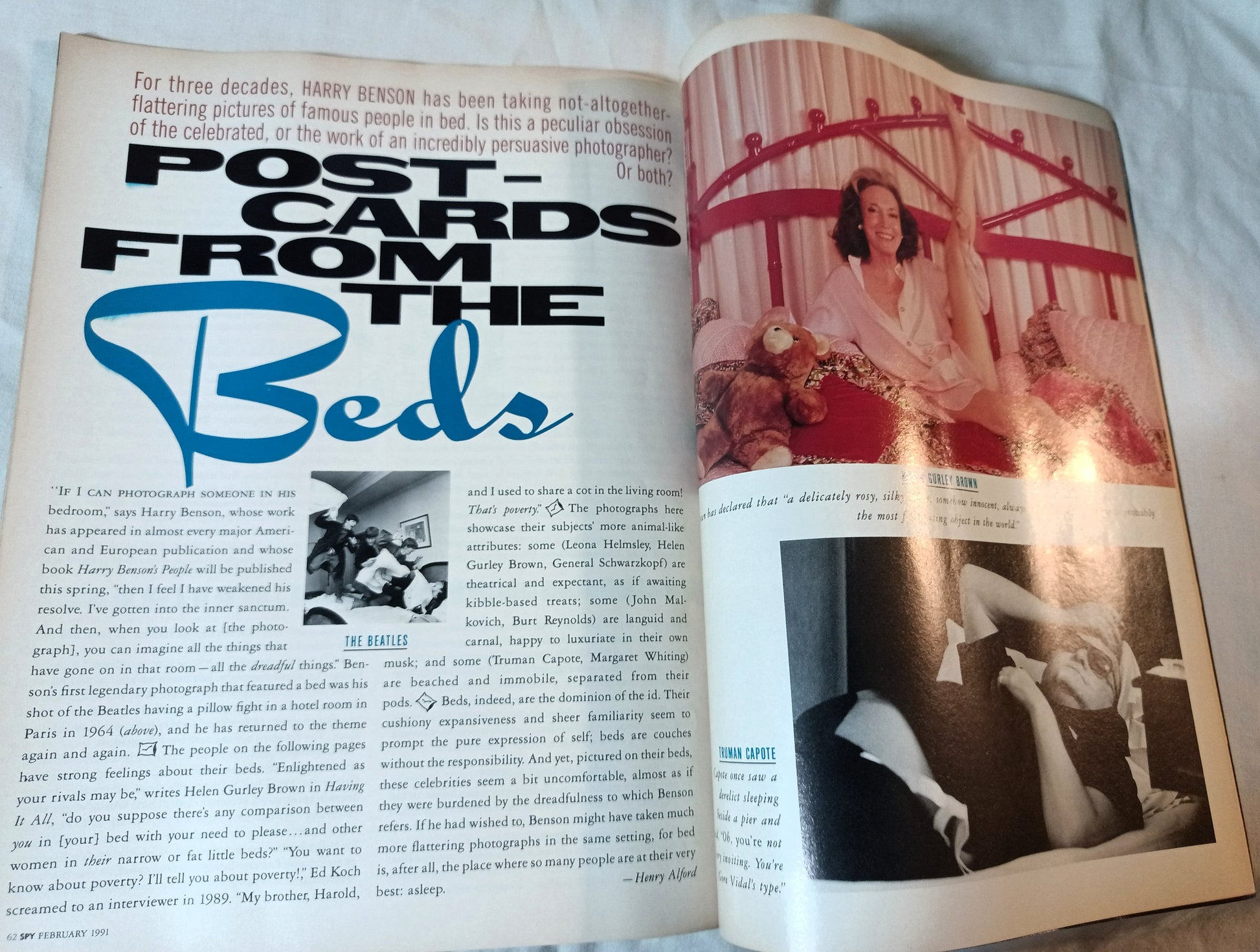 Spy Magazine February 1991 Bart Simpson Yuppie Scum Donald Trump - TulipStuff