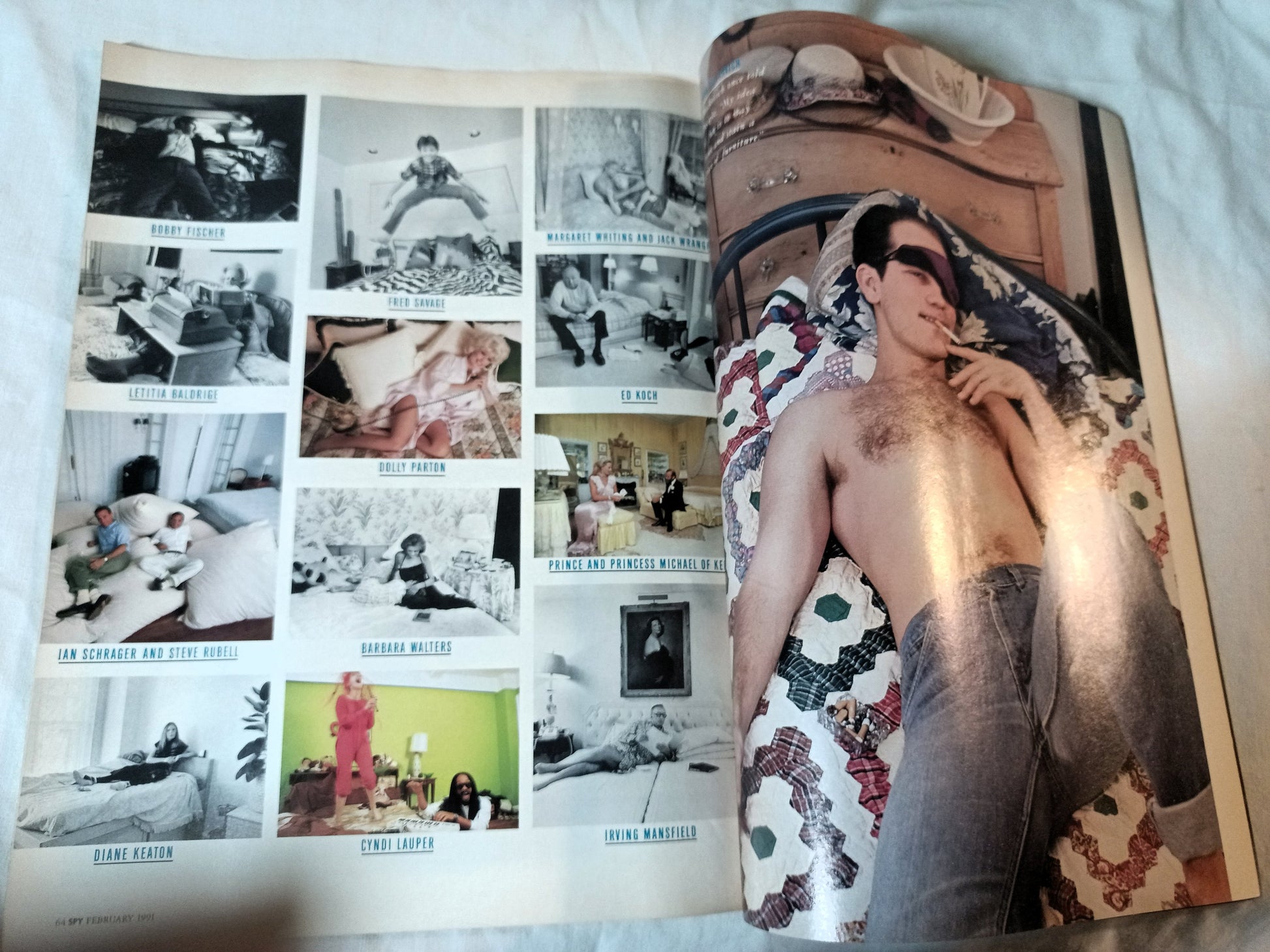 Spy Magazine February 1991 Bart Simpson Yuppie Scum Donald Trump - TulipStuff