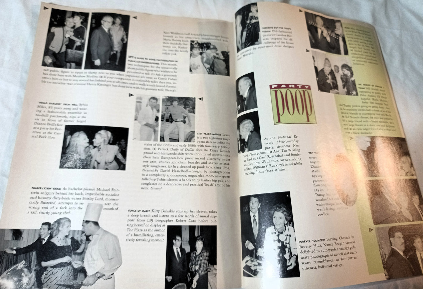 Spy Magazine February 1991 Bart Simpson Yuppie Scum Donald Trump - TulipStuff