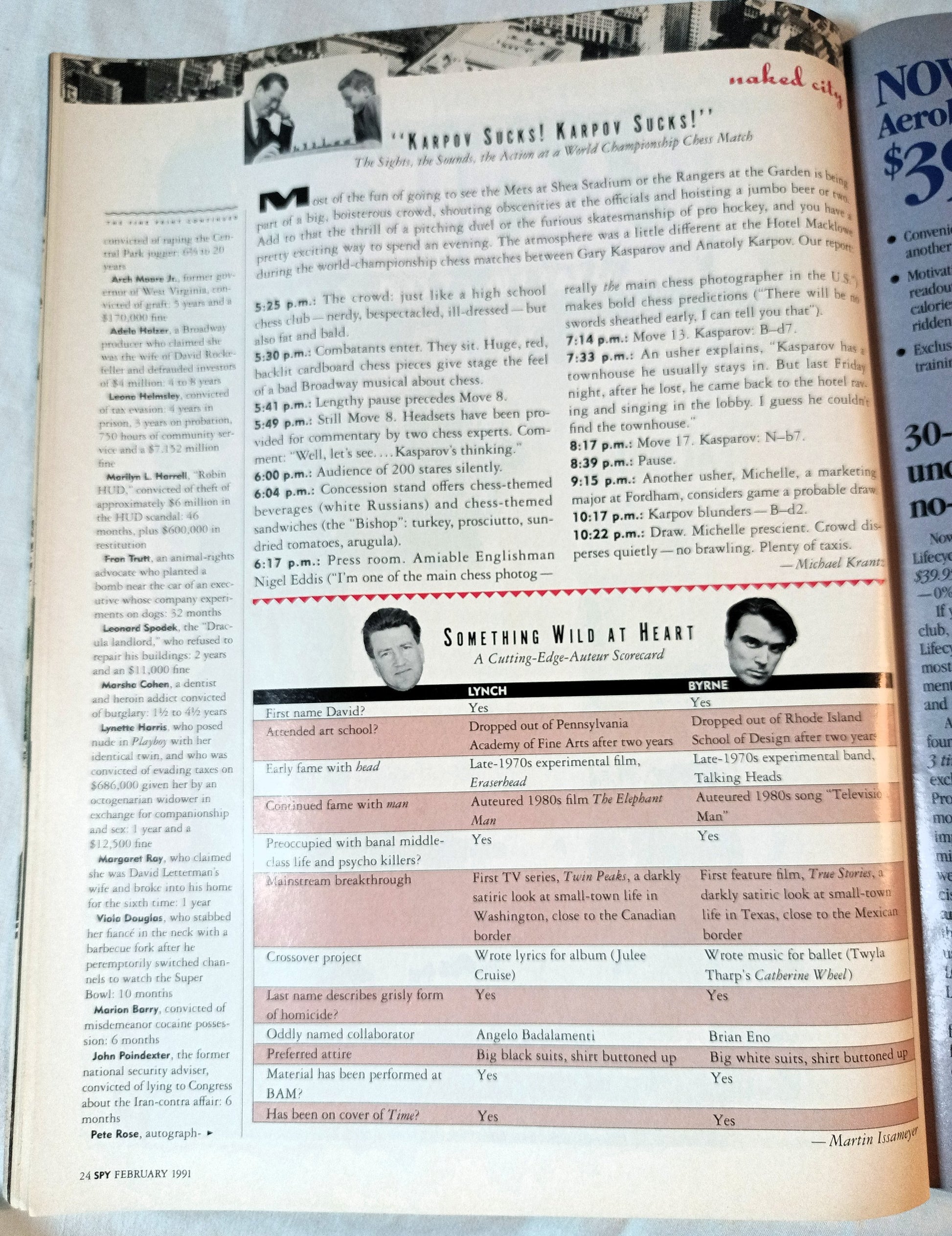 Spy Magazine February 1991 Bart Simpson Yuppie Scum Donald Trump - TulipStuff