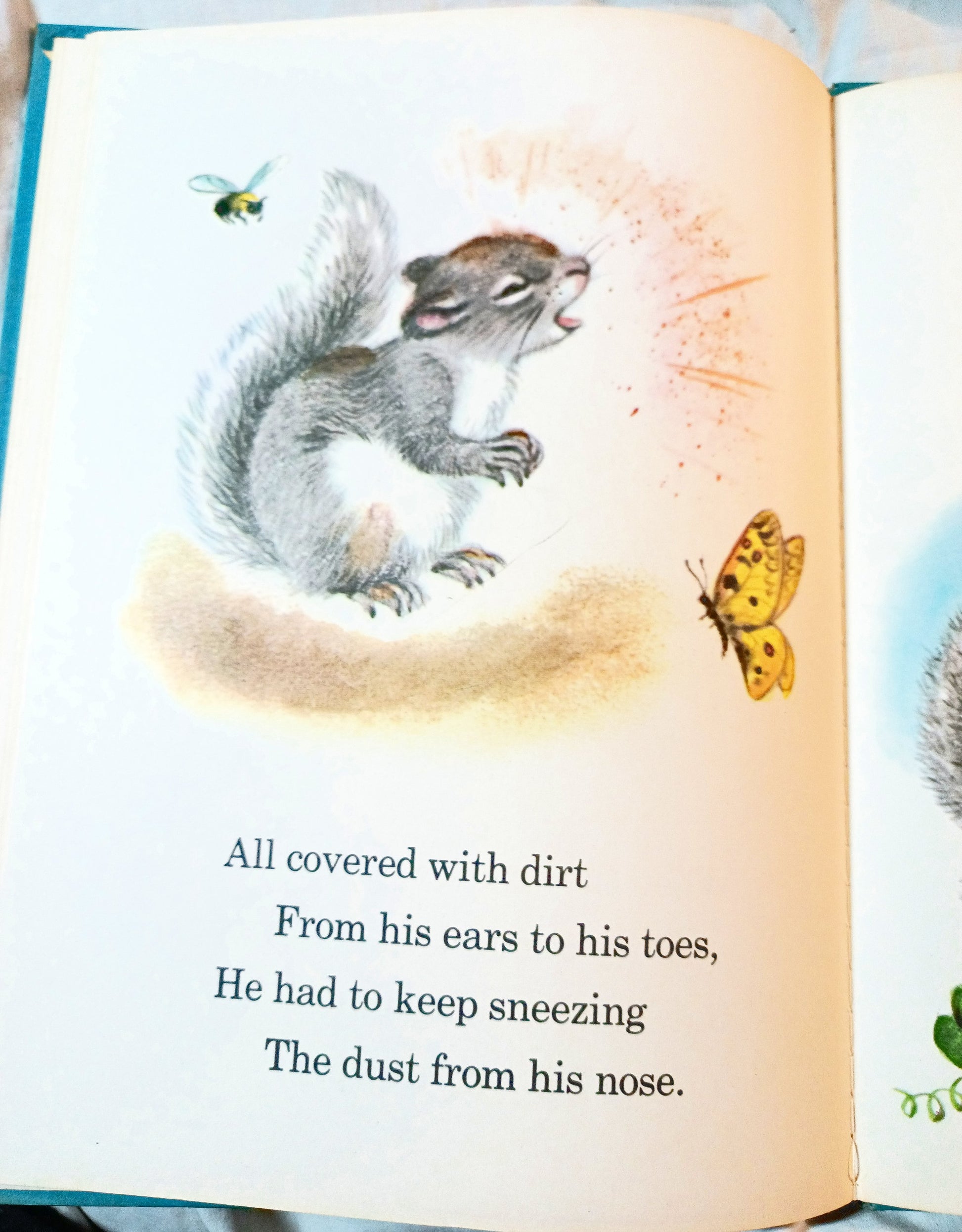 The Squirrel Twins Helen Wing Rand McNally Giant Book 1961 - TulipStuff