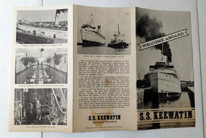 SS Keewatin Museum Ship Saugatuck Canadian Pacific Late 1960's - TulipStuff