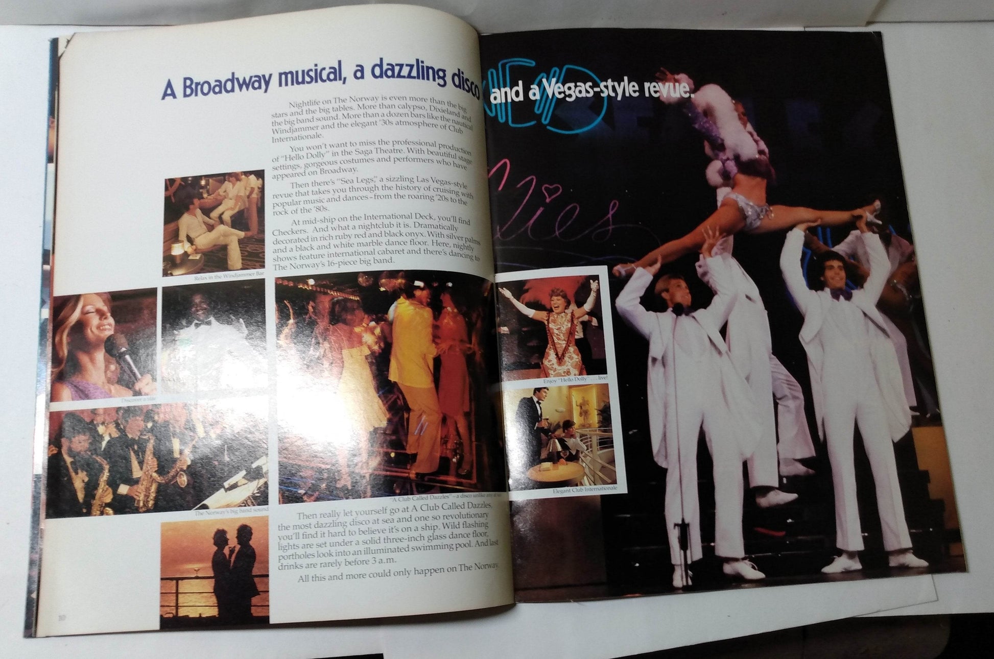 Norwegian Caribbean Lines NCL ss Norway 1982 Caribbean Brochure - TulipStuff