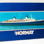 ss Norway Norwegian Caribbean Lines Large Sized Postcard 1980 - TulipStuff