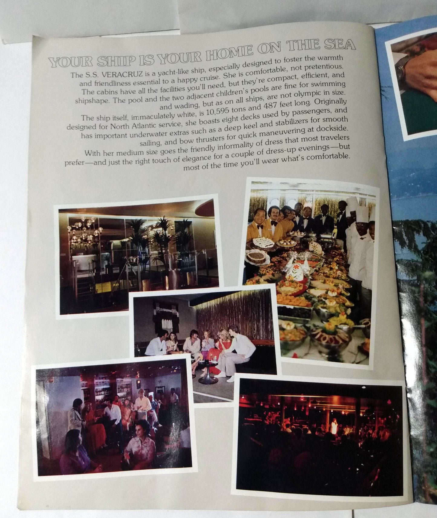 Bahama Cruise Line ss Veracruz Summer 1980 St Lawrence Canada Brochure - TulipStuff