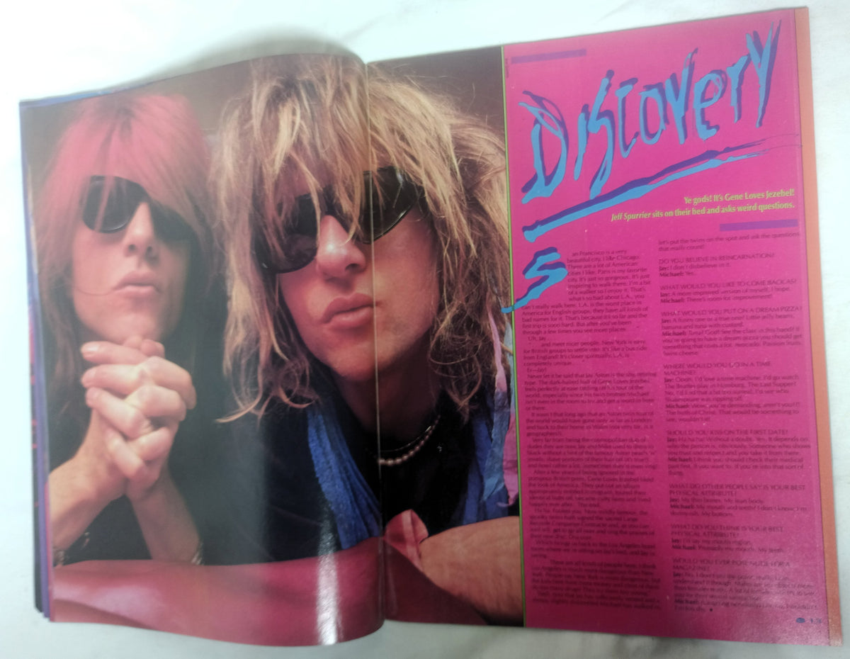 Star Hits Magazine March 1987 Howard Jones Monkees Police Til Tuesday - TulipStuff
