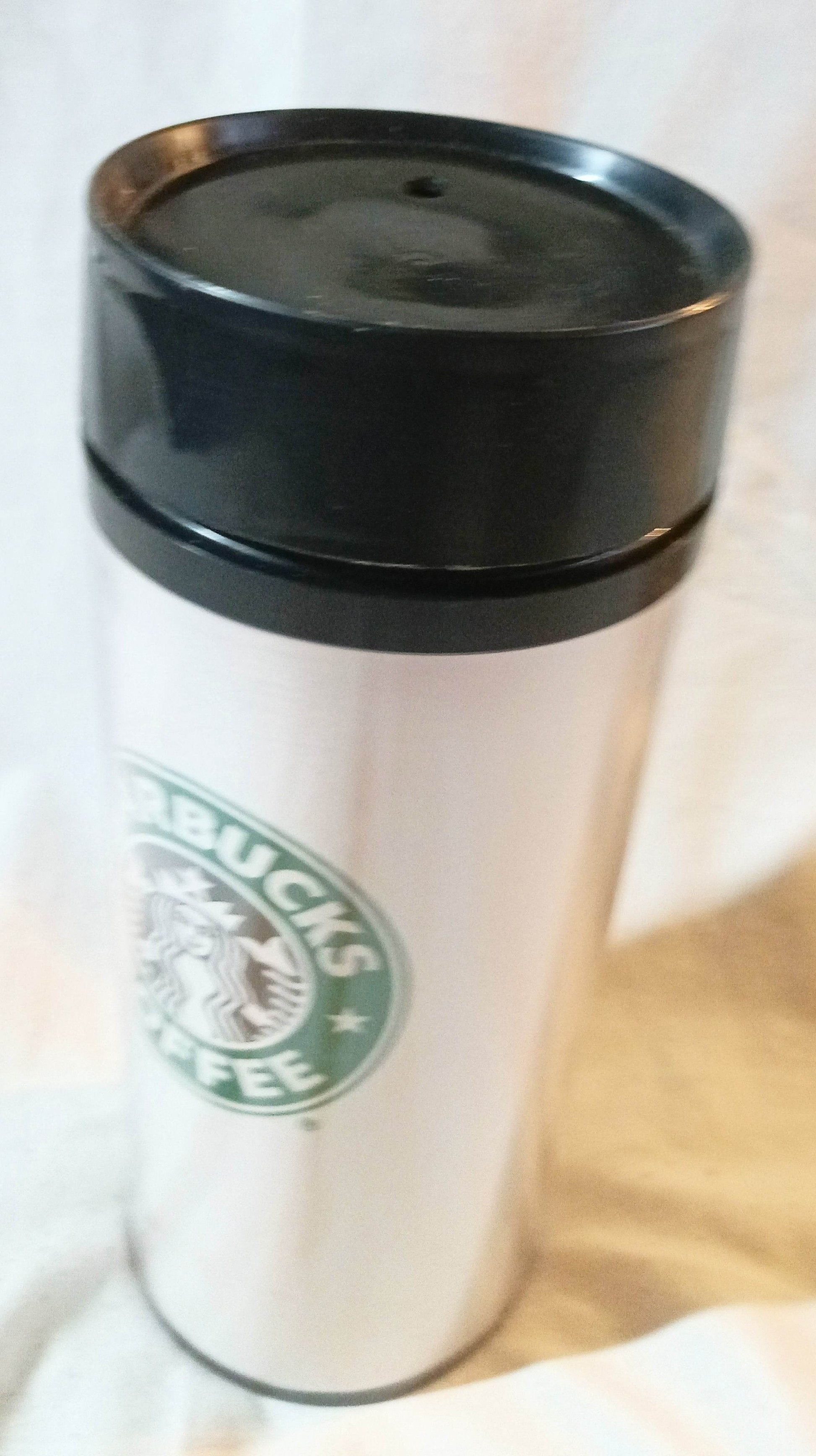 Starbucks Coffee 16 oz Thermo-Serv Tumbler Cup Siren Mermaid 1990's - TulipStuff
