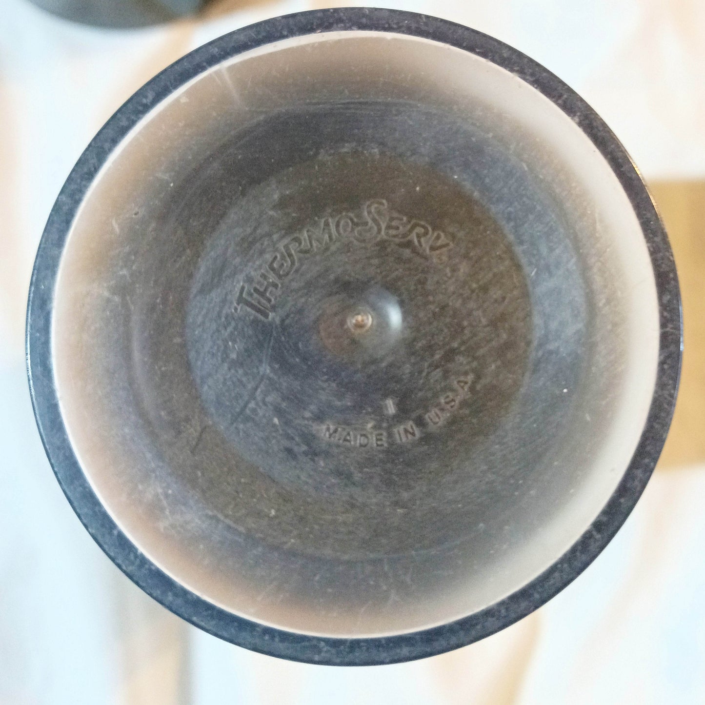 Starbucks Coffee 16 oz Thermo-Serv Tumbler Cup Siren Mermaid 1990's - TulipStuff