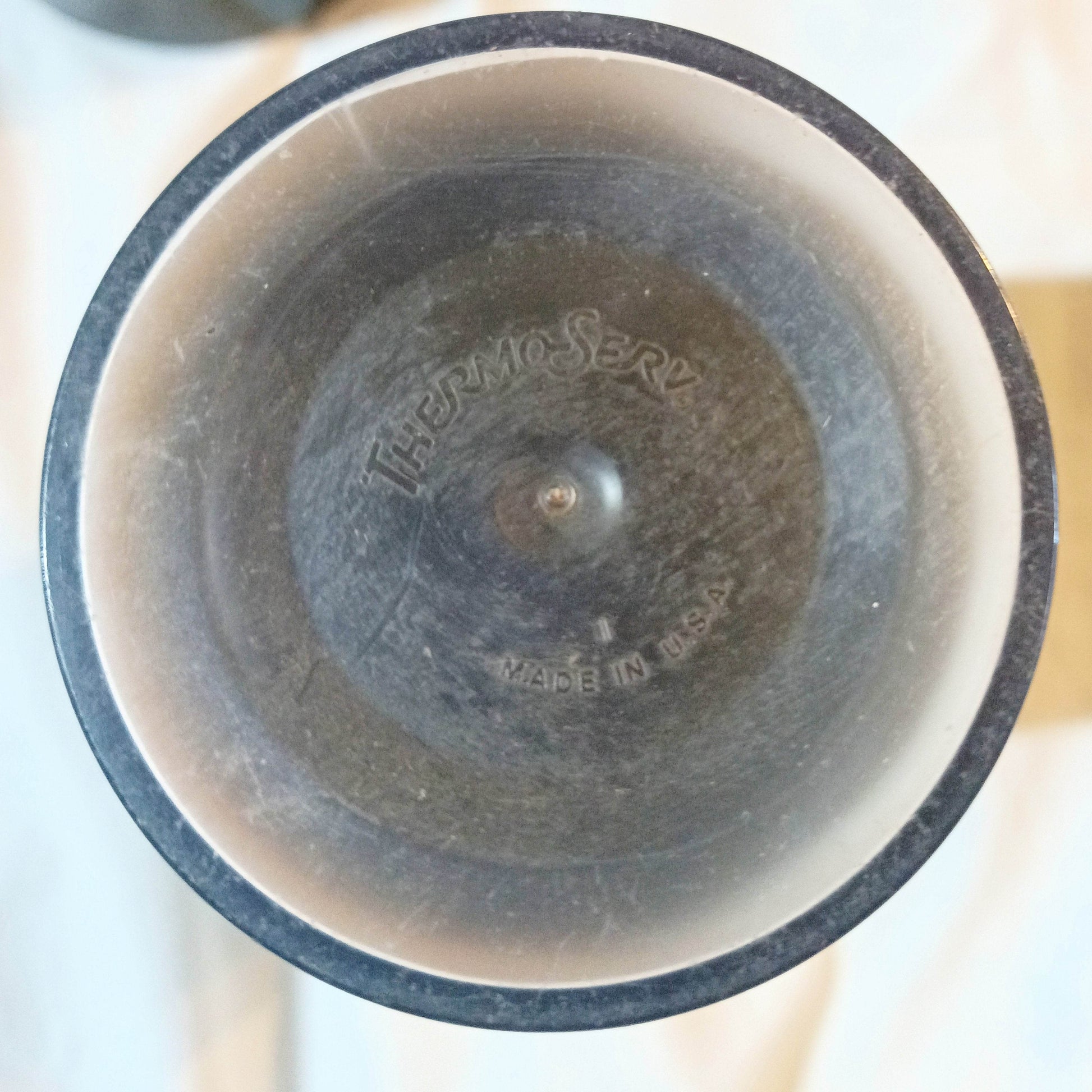 Starbucks Coffee 16 oz Thermo-Serv Tumbler Cup Siren Mermaid 1990's - TulipStuff