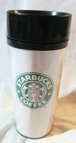 Starbucks Coffee 16 oz Thermo-Serv Tumbler Cup Siren Mermaid 1990's - TulipStuff