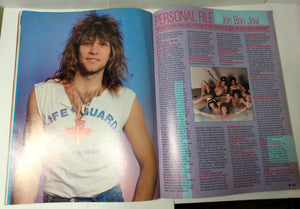 Star Hits Magazine June 1987 Bon Jovi Duran Duran Smiths Beastie Boys U2 - TulipStuff