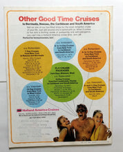 Load image into Gallery viewer, Holland America Cruises ss Statendam 1974 7-Day Bermuda Cruise Brochure - TulipStuff
