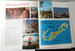 Holland America Cruises ss Statendam 1974 7-Day Bermuda Cruise Brochure - TulipStuff