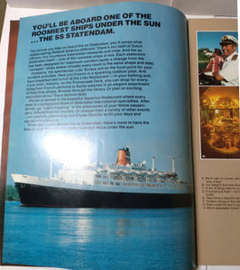 Holland America Cruises ss Statendam 1977-78 Caribbean Cruise Brochure - TulipStuff
